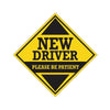 Woopme: New Driver Please Be Patient Warning Sign Self Adhesive Vinyl Decal Sticker For Car & Bike Doctor Sticker woopme 