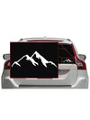 Woopme: Mountain Range Wanderlust Adventure Car Sticker for Sides Hoods Bumper