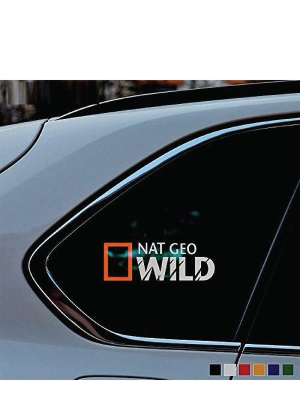 woopme: National Geographic Adventure Car Stickers Vinyl Sticker for Sides Hoods Bumper Windshield