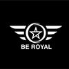 Be Royal Sticker Compatible for Royal Enfield Bullet Sides Battery Box Classic Standard Mudguard Decal (10 cm Wide)