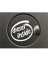 Woopme: Diesel Inside Vinyl Decal Car Sticker Fuel Lid Cap Tank Sides