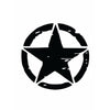 Woopme: Black Scratch Star Self Adhesive Exterior Vinyl Decal Sticker For Royal Enfield Classic 350 500 Standard 350 500 Interceptor Bikes
