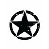 Woopme: Black Scratch Star Self Adhesive Exterior Vinyl Decal Sticker For Royal Enfield Classic 350 500 Standard 350 500 Interceptor Bikes royal enfield sticker Woopme 