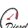 diesel sticker for car fuel tank lid cap