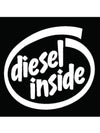 Woopme: Diesel Inside Car Stickers Decal Vinyl Side Tank Fuel Lid