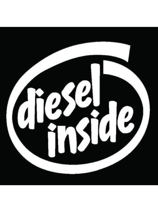 diesel inside sticker for fuel tank lid cap sides