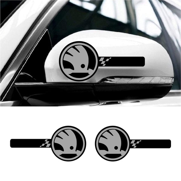 Vinyl Decal Rear View Mirror Car Stickers Side Glass
