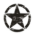 Scratch Star Logo Sticker for car bikes