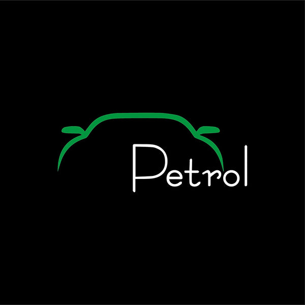 Car Petrol Exterior Decal for Fuel Lid Petrol Tank Sides Sticker Vinyl Petrol Sticker 12 x 5 cms