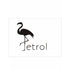 Woopme: Heron On Petrol Car Sticker Sides, Hood, Bumper Black Vinyl