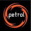 Car Petrol Exterior Decal for Fuel Lid Petrol Tank Sides Sporty Sticker Vinyl Petrol Model (Orange,White)