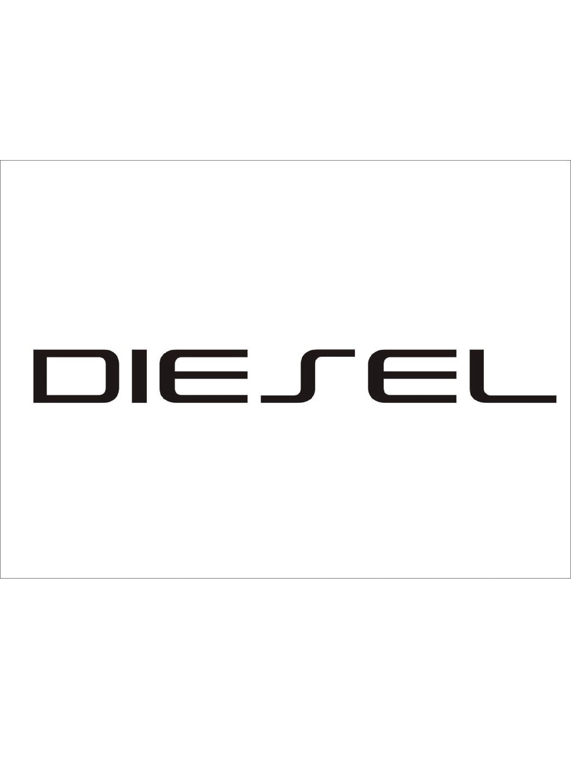 The Logo Man Diesel 3D Car Bike Sticker Logo Decal Emblem : Amazon.in: Car  & Motorbike