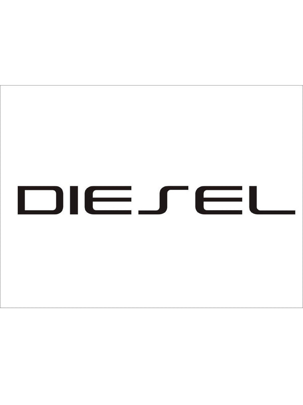 decorative diesel vinyl decal sticker for car fuel lid tank cap sides