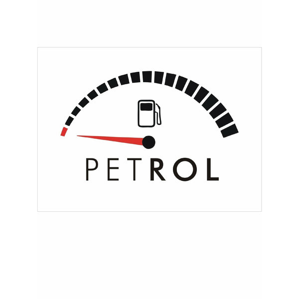 Woopme: Decal Vinyl Meter Logo Petrol Car Sticker Tank Sides Bumper Hood