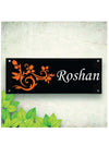 Woopme: Customised Modern Home Laminated Name Plate Acrylic Board For House Outdoor & Indoor Use (Multicolored)