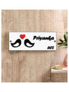 Woopme: Customised Modern Home 3D Name Plate Acrylic Board For House Outdoor & Indoor Use (Multicolored)