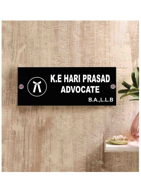 advocate name plates