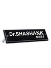 Woopme: Customised Modern Home Name Plate Acrylic Board For House Outdoor & Indoor Uses (White, Black)