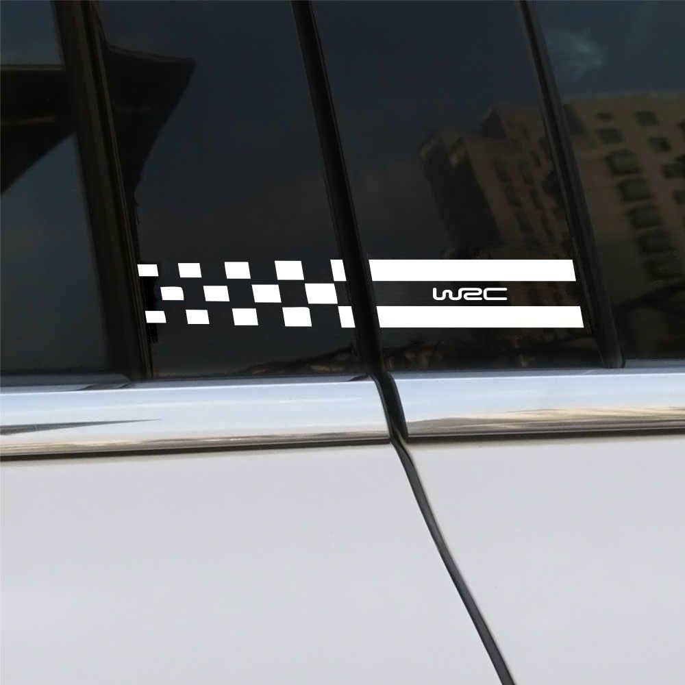  TURIM 2pcs Side Car Door Stickers， for Volkswagen