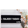 Woopme: Ips Theme Customised Modern Home 3D Name Plate Acrylic Board For House Outdoor & Indoor Use (Black, White)