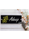Woopme: Customised Modern Home Name Plate Acrylic Board For House Outdoor & Indoor Uses (Multicolored)