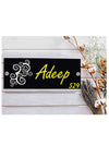 Woopme: Customised Modern Home Name Plate Acrylic Board For House Outdoor & Indoor Uses (Multicolored)