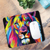 Printed Rectangular Rubber Base Mouse Pad for Laptops Pc Computers L x H 24 x 20 CMS