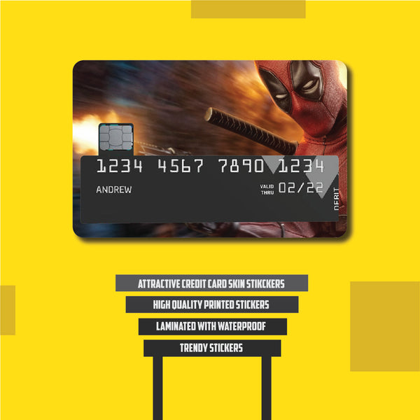 credit card skin sticker