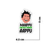 Actor Vadivelu Laptop Trackpad Mobile Phone Printed Stickers