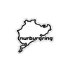 Nurburgring Map Printed Laptop Trackpad Mobile Phone Sticker