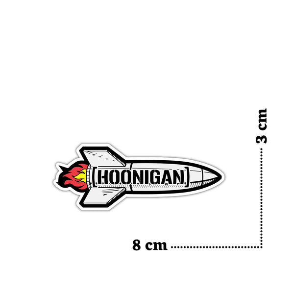 Hoonigan Theme Printed Laptop Trackpad Mobile Phone Sticker