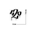 Printed Laptop Trackpad Mobile Phone Sticker
