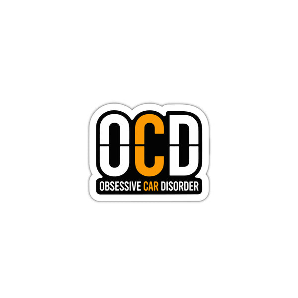 Ocd Quotes Printed Laptop Trackpad Mobile Phone Sticker