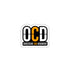 Ocd Quotes Printed Laptop Trackpad Mobile Phone Sticker