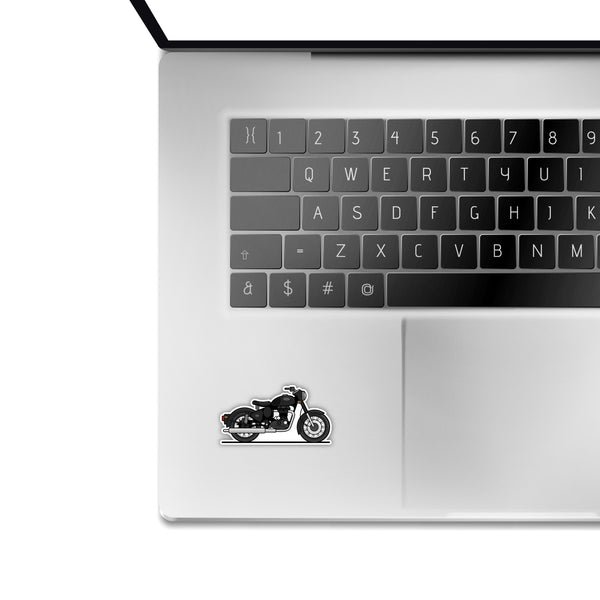 Bike Theme Printed Laptop Trackpad Mobile Phone Sticker