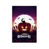 Halloween Pumpkin Theme Poster On Wall Home House Bedroom L x H 12 Inch x 18 Inch