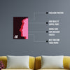 Fight Club Theme Poster For Wall Bedroom Home L x H 12 Inch x 18Inch