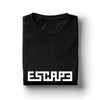 Escape Quotes Men's Round Neck Half Sleeve Regular Fit Printed Cotton T Shirt