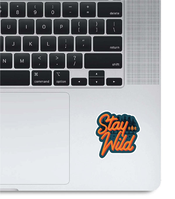 Laptop Stickers fit your Macbook Air, Macbook Pro, Macbook Pro Retina, and PC laptops; sizes 11" to 15". Stickers stick to pretty much anything, including Dell