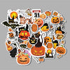 Halloween Theme Printed Scrapbook Mini Stickers Laptops Books
